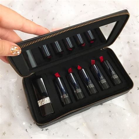 dior rouge midnight wish lipstick set|Rouge Dior Couture Collection Set Midnight Wish .